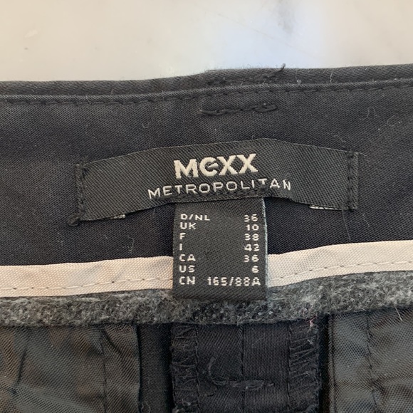 Mexx cropped black cotton pants. - Picture 5 of 7